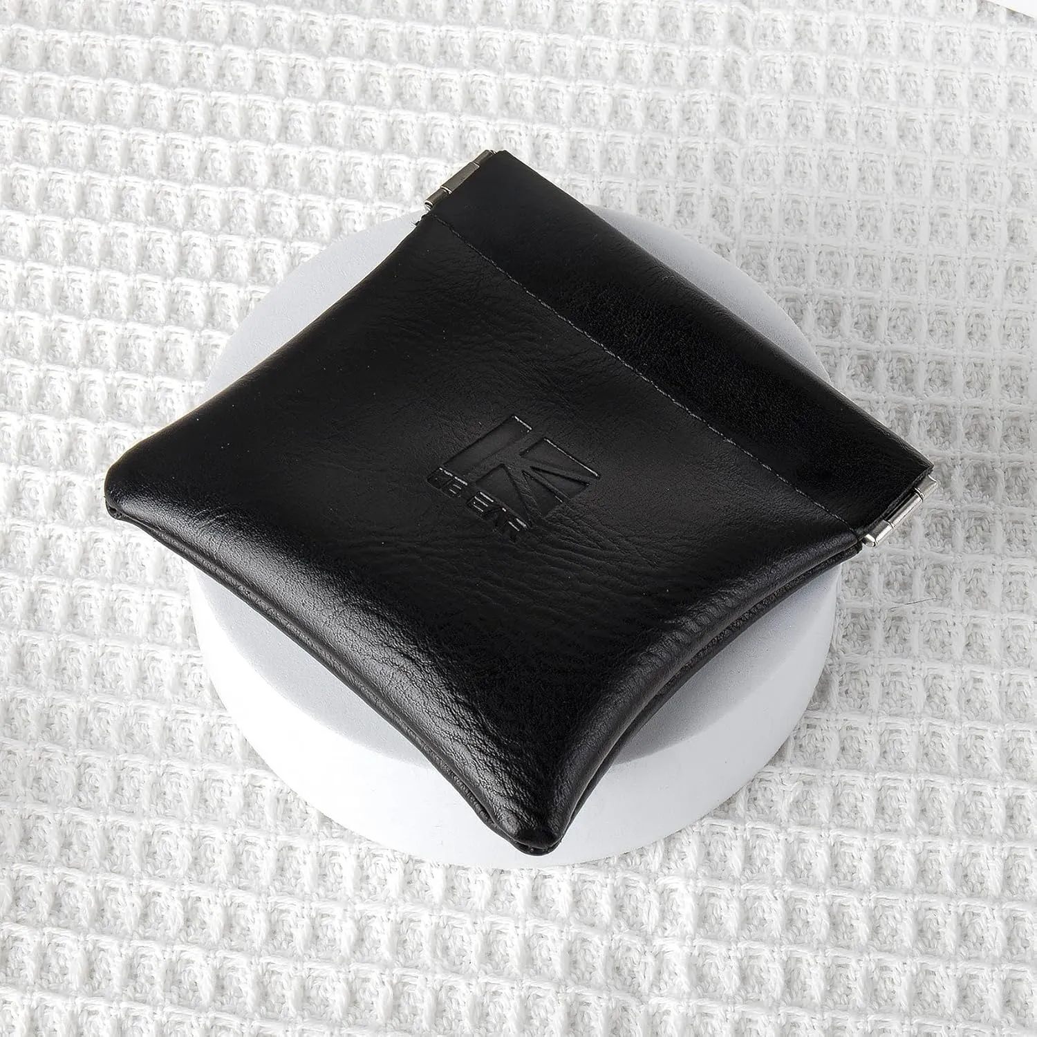 1 Pack Earphone Storage Case Bag for IEM,in Ears,Earbuds,Portable Carrying Storage Case,Travel Bag Leather Jewelry Pouch, Kbear BP01 Suitable for KZ ZS10/ZS10 Pro/ZST/ZS10 PRO X/AS10/AS16,