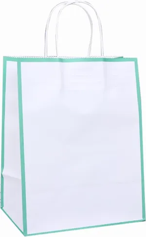20 Pcs Kraft Paper Bags, Reusable Kraft Bags with Handles Great for Restaurants Takeout/To Go Bags Kids Parties Holiday Handwork Merchandise Bags Party Favor Wedding Bridal Showers-16-8x6x11in