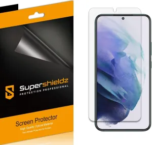 (6 Pack) Supershieldz Designed for Samsung Galaxy S22 5G Screen Protector, High Definition Clear Shield (PET)