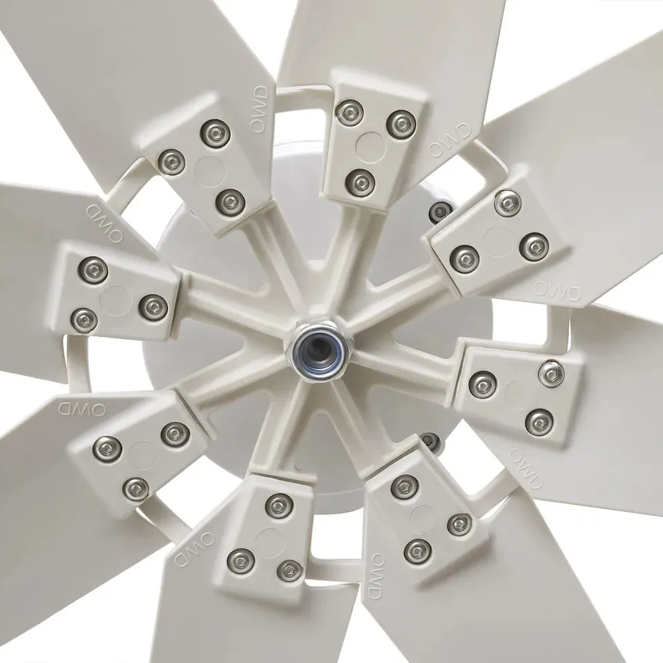 8 Blades Wind Turbine Generator  Eco-Friendly Power for Homes