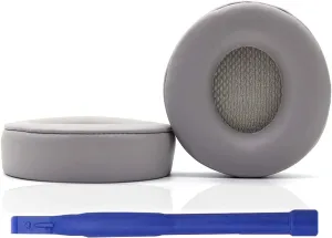 Adhiper Replacement Earpads Solo pro Replacement Ear Pads Ear Cushion is Compatible with Solo pro Headphones (Grey)