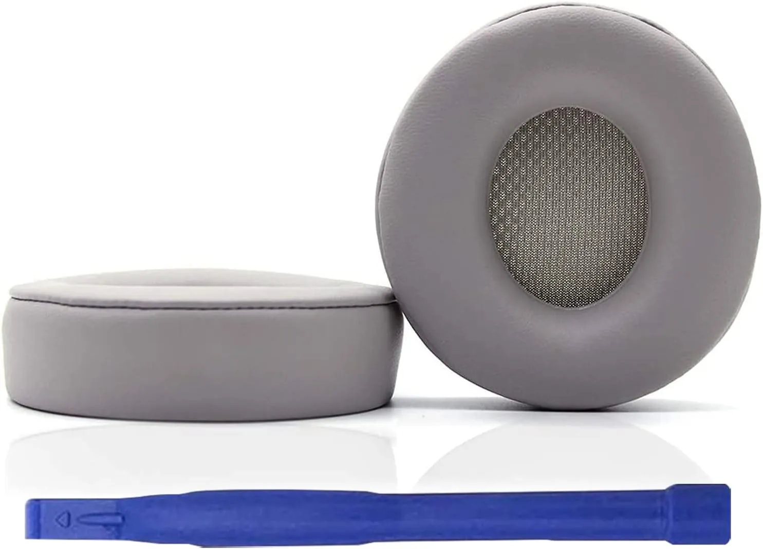 Adhiper Replacement Earpads Solo pro Replacement Ear Pads Ear Cushion is Compatible with Solo pro Headphones (Grey)