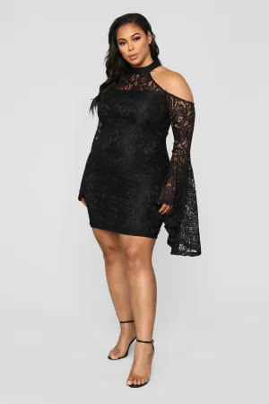 All You Need Is Me Dress - Black