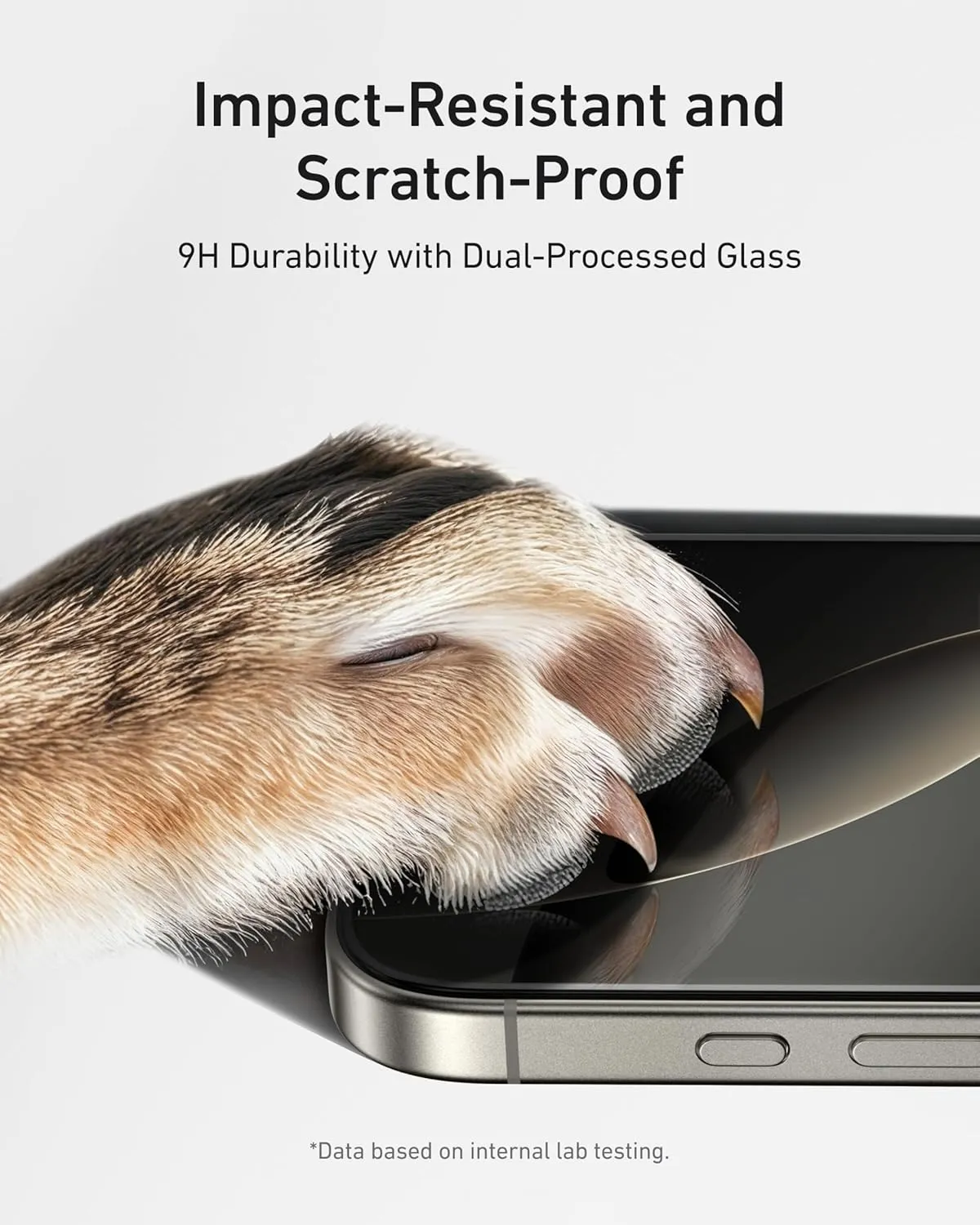 Anker HD Screen and Lens Protectors for iPhone 16 Pro (2-Pack), 6.3-Inch Ultra-Thin, Durable, and Clear Tempered Glass, Fast and Easy Installation, Scratch and Impact Resistant, 12-Month Warranty