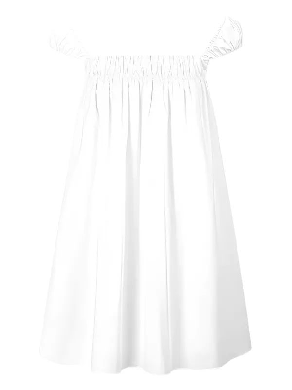 Beau Dress in White