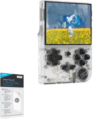 BoxWave Screen Protector Compatible with Cintwor RG35XX Pocket Retro Handheld Console (3.5 in) - ClearTouch Crystal (2-Pack), HD Film Skin - Shields from Scratches