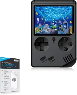 BoxWave Screen Protector Compatible with JAFATOY Retro Handheld Console - ClearTouch Crystal (2-Pack), HD Film Skin - Shields from Scratches