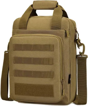 CamGo Tactical Briefcase Heavy Duty Military Shoulder Messenger Bag Lightweight Mens Handbag