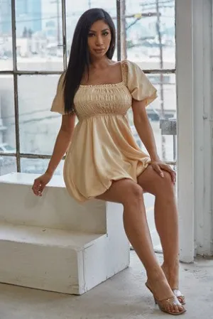 Champagne bubble Dress