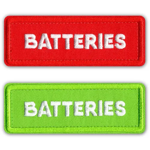 CRDBAG Battery Patches (4-Pack)