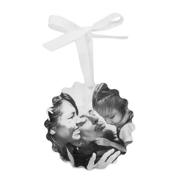 Customizable Metal Ornament