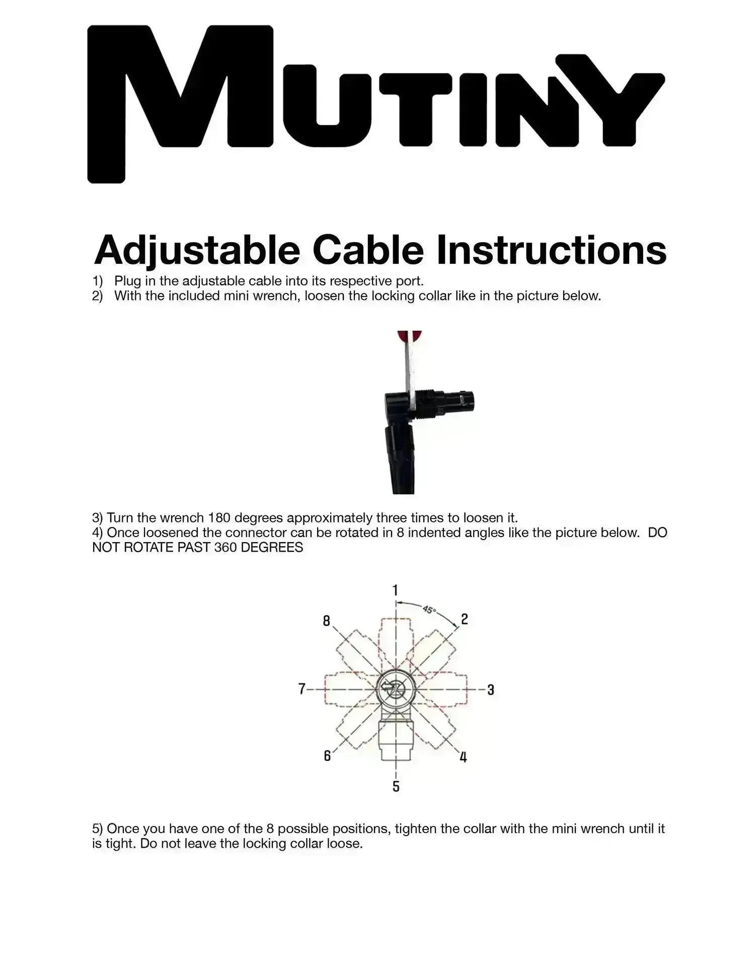 D-TAP POWER CABLES