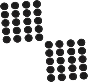 DOITOOL 40 Pcs Replacement Set for Headset Universal Earpads Noise Canceling Soft Material Easy Installation Enhance Sound