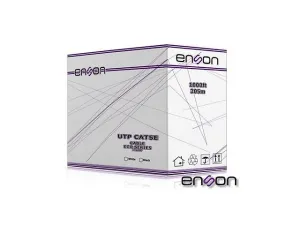 Enson 12251 W305, Bobina Utp Cat5 E Serie Eco 305 Mts Blanca