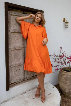 FINAL SALE Capri Dress in Scarlett