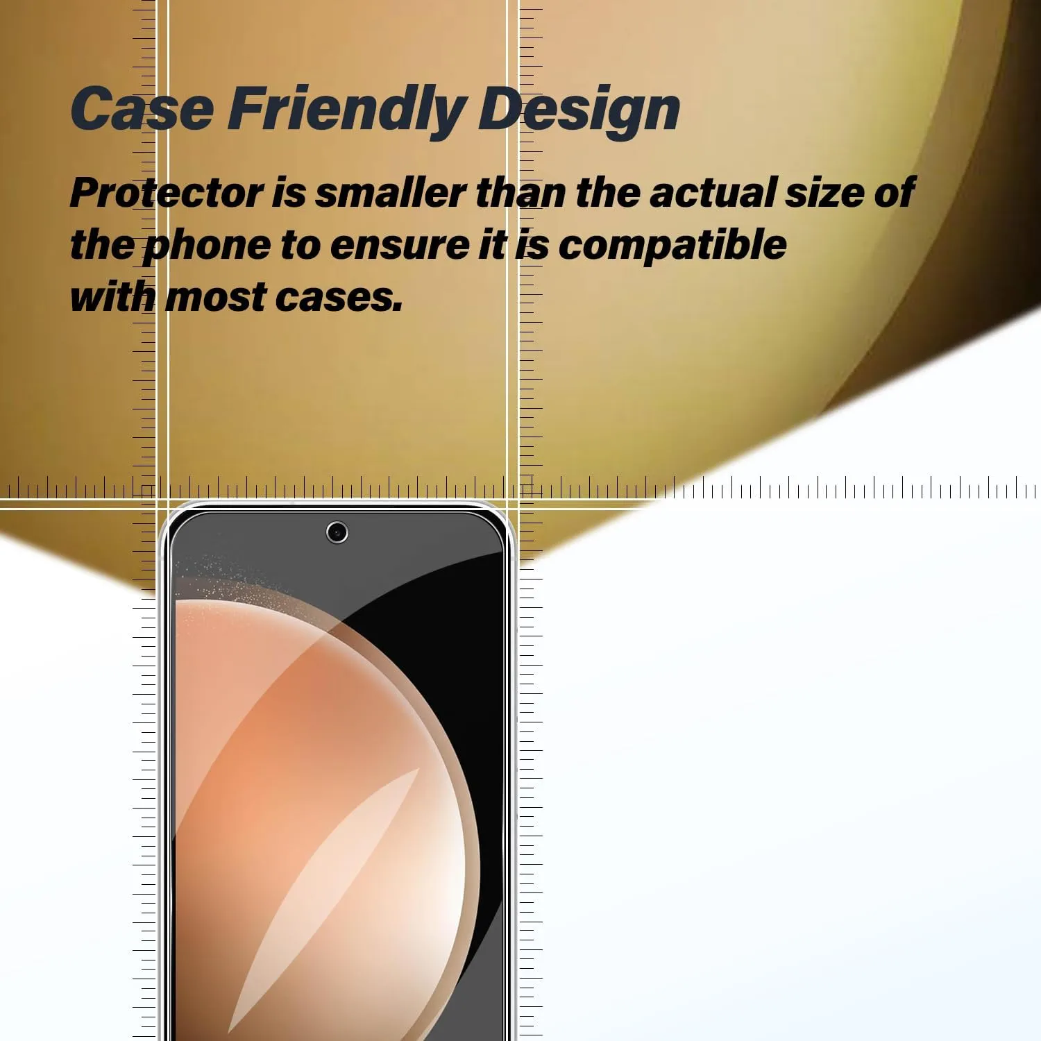 Galaxy S23 FE Tempered Glass Screen Protector   Camera Lens Protector [ 2   2 Pack ][Fingerprint Unlock] [Anti-Scratch] [Case Friendly] Clear HD Protective Film for Samsung Galaxy S23 FE 5G