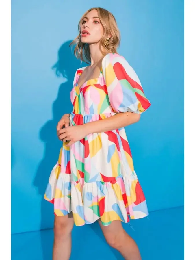 Gallery of Colors Mini Dress
