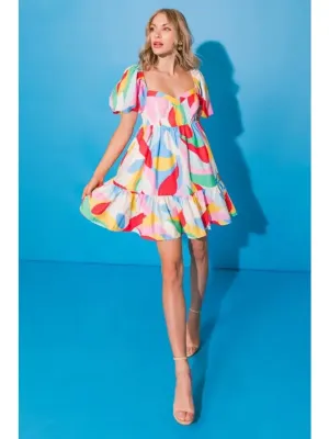 Gallery of Colors Mini Dress