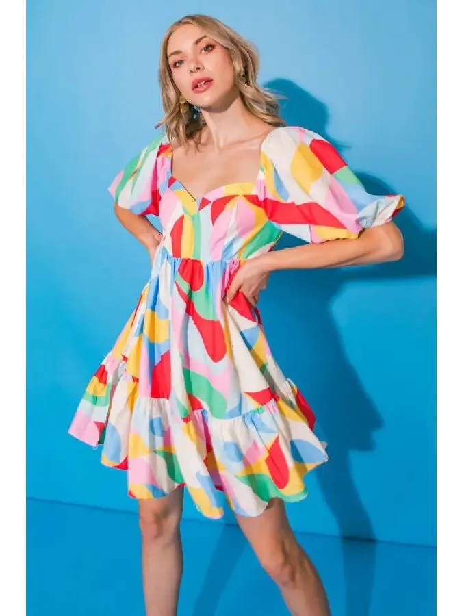 Gallery of Colors Mini Dress