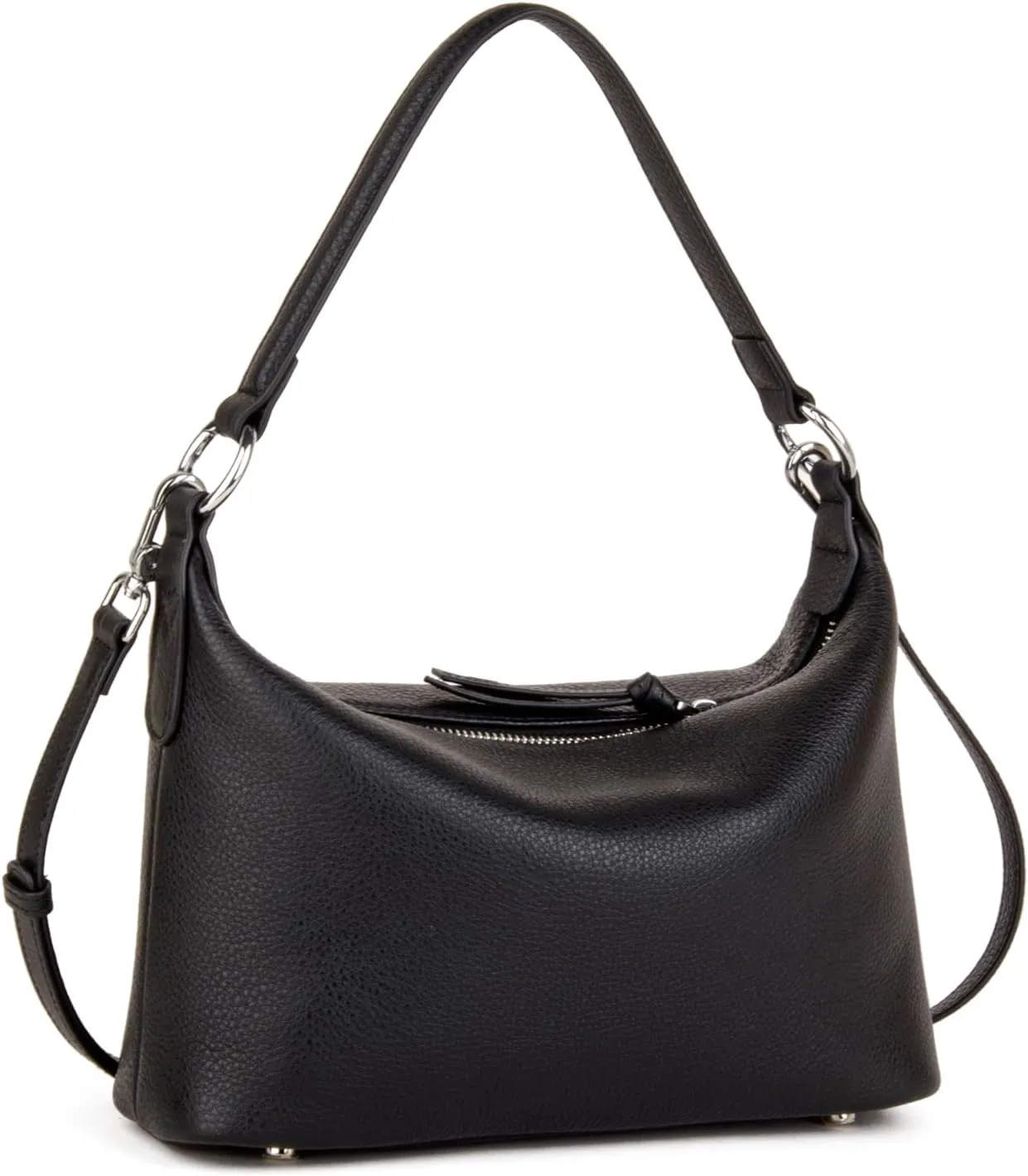 Genuine Leather Hobo Bag for Women, Small Shoulder Bags and Hobo Crossbody Bags for Women with Adjustable Strap
