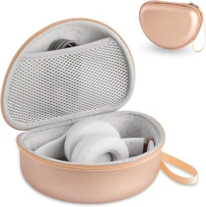 Hard Shell Travel Case Compatible with Beats Studio Pro/Studio3/Solo 3 2 Bluetooth On-Ear Headphones (Gold 2)