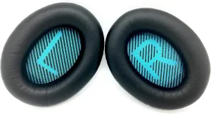 Headphone Replacement Ear Pads by AvimaBasics  Premium Cover Pads Compatible with Bose Quiet Comfort QC2 QC15 QC25 QC35 SoundLink SoundTrue Around Ear II AE2 Headphone - Clear Sound (1 Pack Black)