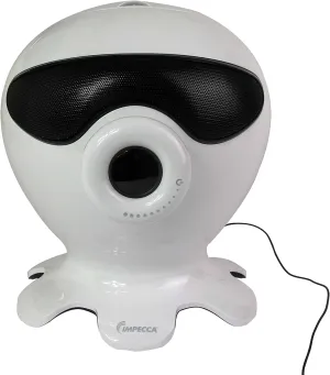 Impecca 10-Watts Audio System, Universal Portable Stereo Speaker with Built in 3.5mm Input to Connect Smartphones/CD & DVD Players/MP3 Players/Etc - Octopus Character