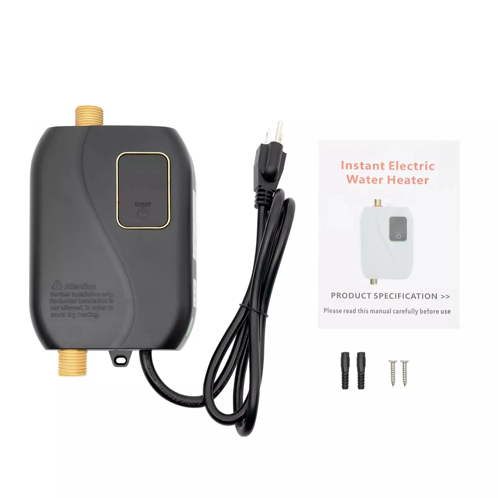 Instant Tankless Water Heater, On-Demand Hot Water, Energy-Efficient