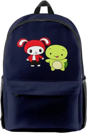jj Mikey maizen backpack Denim bag Oxford Cloth Travel Bag Casual Unisex Shoulder Bags (YM7263A20,One size)