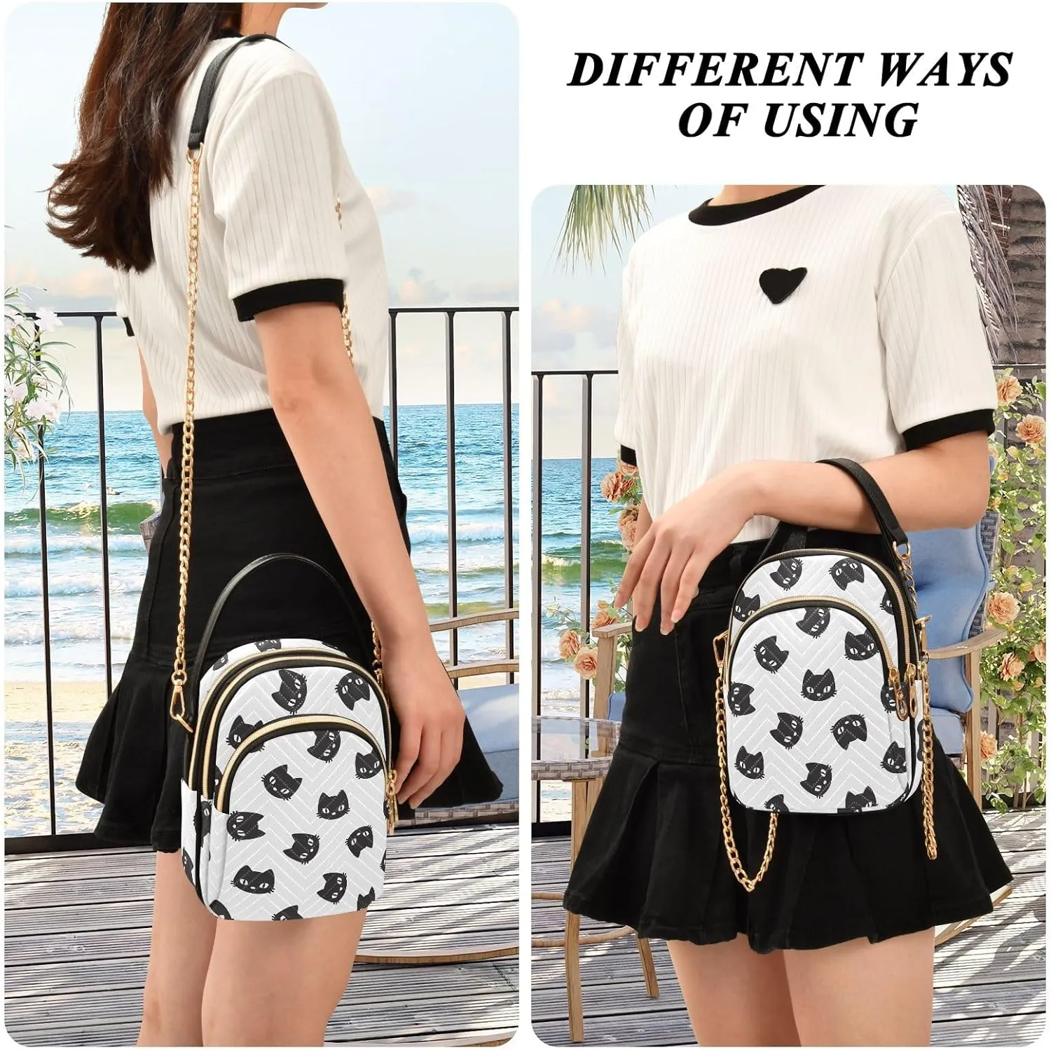 Marine Whales Dolphin Blue Shoulder Handbag Women Cell Phone Handbag Floral Designer Clutch Tote