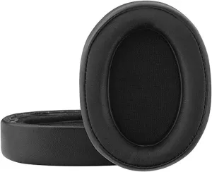 MDR-100ABN Earpads Replacement Ear Pads Protein Leather Ear Cushion Repair Parts Compatible with Sony WH-H900N MDR-100ABN Wireless Noise Canceling Over-Ear Headphones (Black)