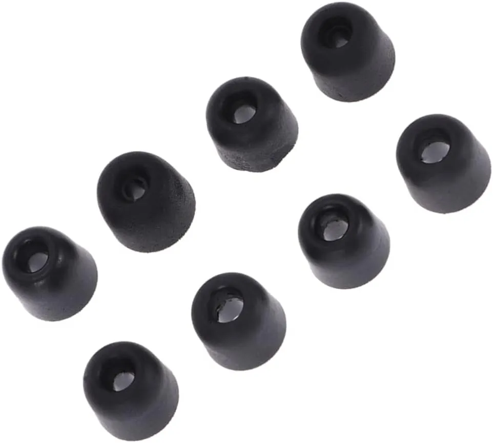 Memory Foam Earbuds Tips Noise Isolating Eartips Replacement for Headphones Comfortable Fit for Sleep