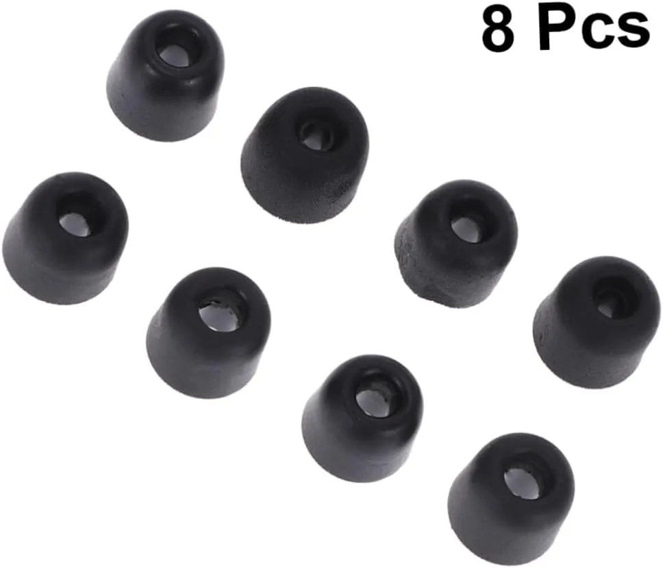 Memory Foam Earbuds Tips Noise Isolating Eartips Replacement for Headphones Comfortable Fit for Sleep