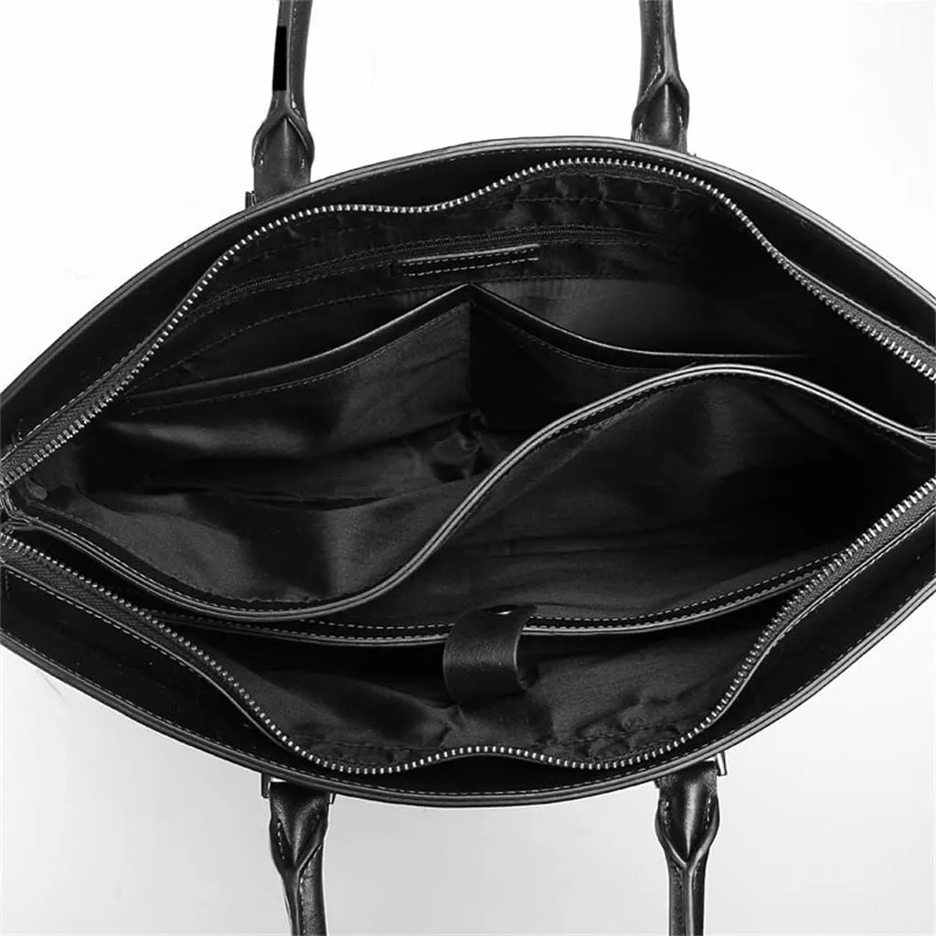 Men's Bags Handbag Men's Computer Bag Leather Business Briefcase Gift