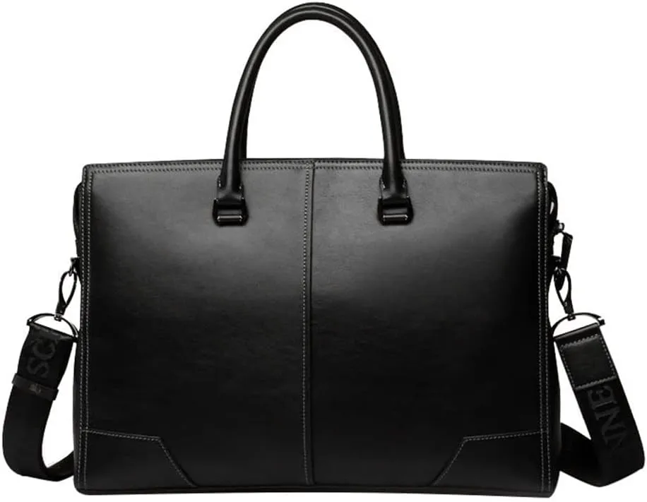 Men's Bags Handbag Men's Computer Bag Leather Business Briefcase Gift