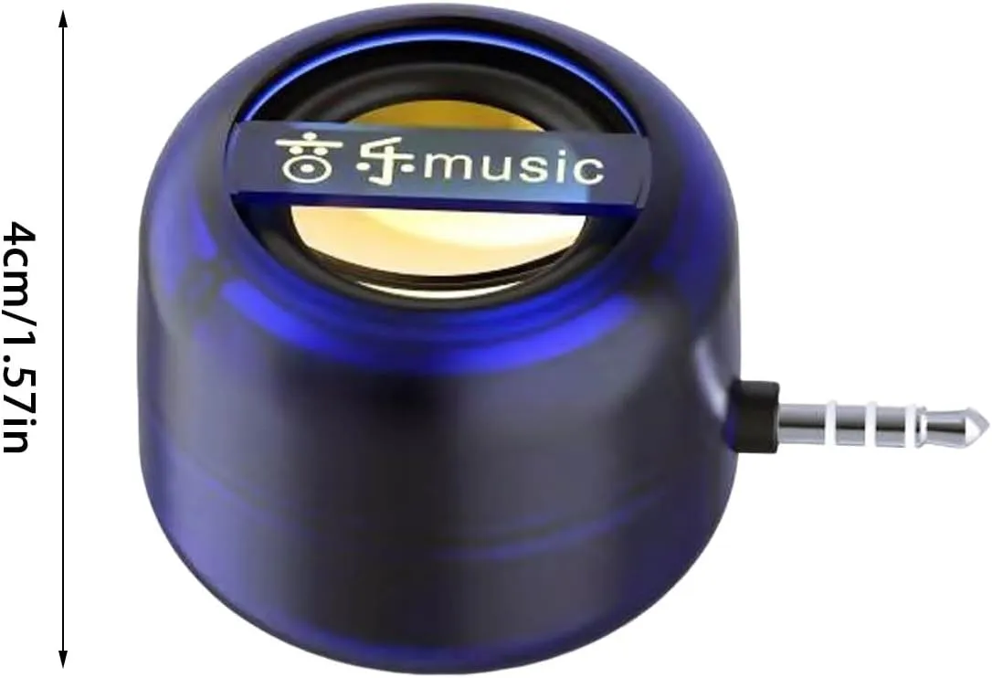 Mini Portable Speaker, Upgrade 5X Speaker Amplifier, Smartphone Sound Booster with Clear Audio, Universal Type-C Sound Box for Music Calls Parties Meetings (C)