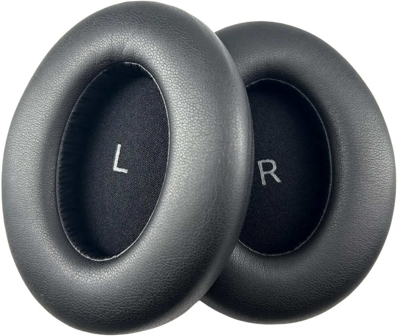 Momentum 4 Earpads Replacement Ear Cushions Cups Compatible with Sennheiser Momentum 4 Wireless Headphones -Protein Leather Black
