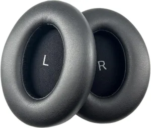 Momentum 4 Earpads Replacement Ear Cushions Cups Compatible with Sennheiser Momentum 4 Wireless Headphones -Protein Leather Black