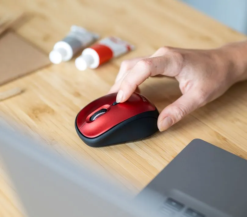 Mouse Inalmbrico Silencioso Trust YVI Eco Friendly RD 24550