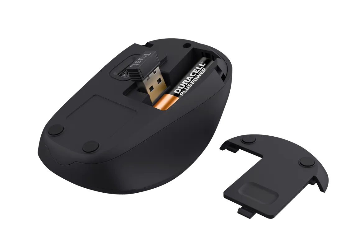 Mouse Inalmbrico Silencioso Trust YVI Eco Friendly RD 24550