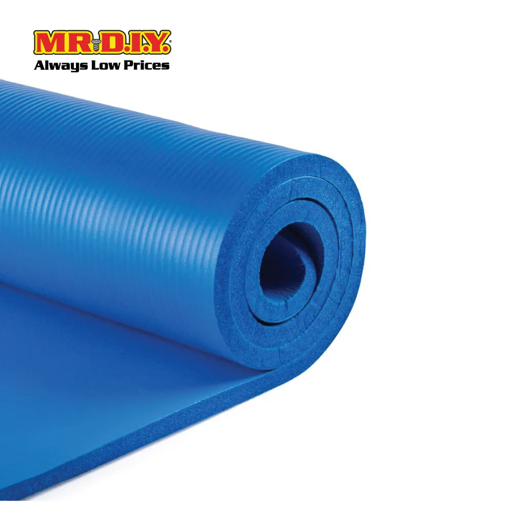 (MR.DIY) LIVEUP NBR Extra Thick Non-Slip Exercise Fitness Yoga Mat