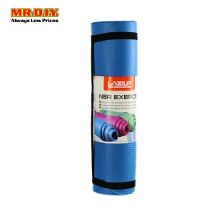 (MR.DIY) LIVEUP NBR Extra Thick Non-Slip Exercise Fitness Yoga Mat