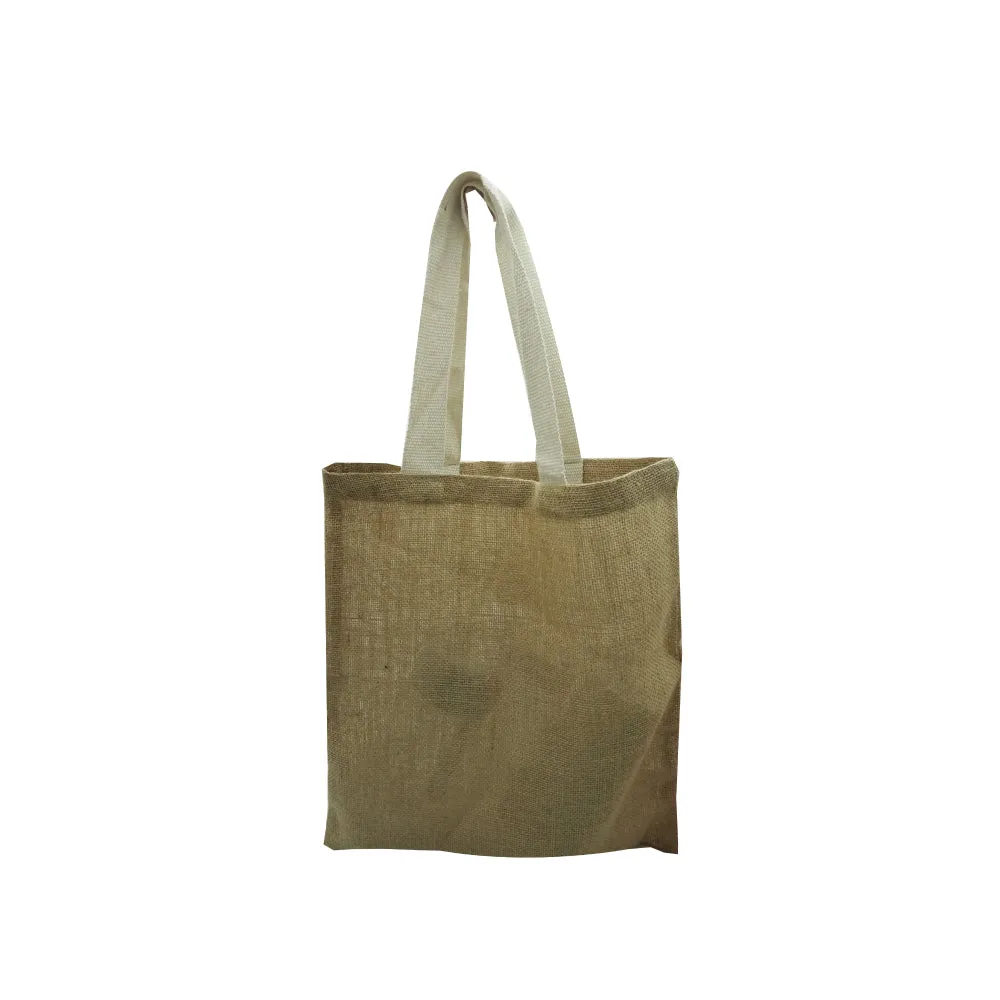 (MR.DIY) Natural Jute Bag (38 x 42 cm)
