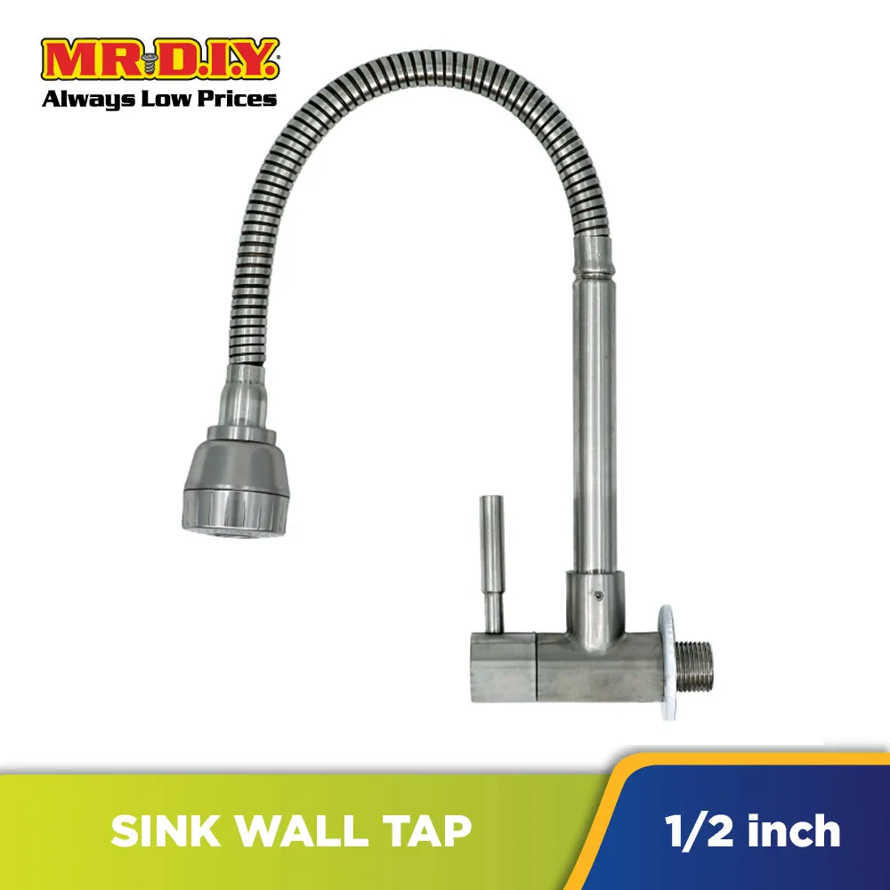 MR.DIY  Stainless Steel Wall Sink Tap