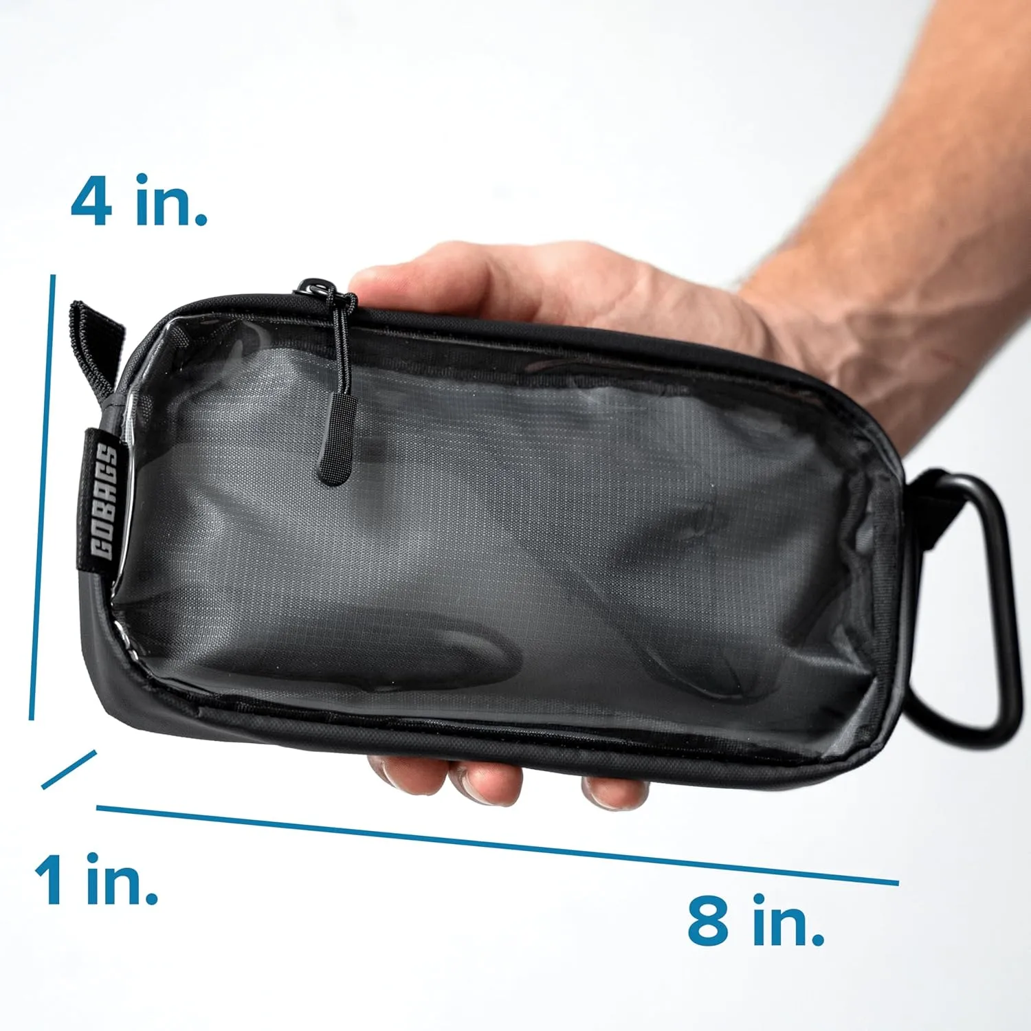 NEO Production Zipper Bags - Electronics & Camera Accessories Bag - Cable organizer, Gear Accessory Pouch, Travel Camera Essentials (Extra Small, Black)