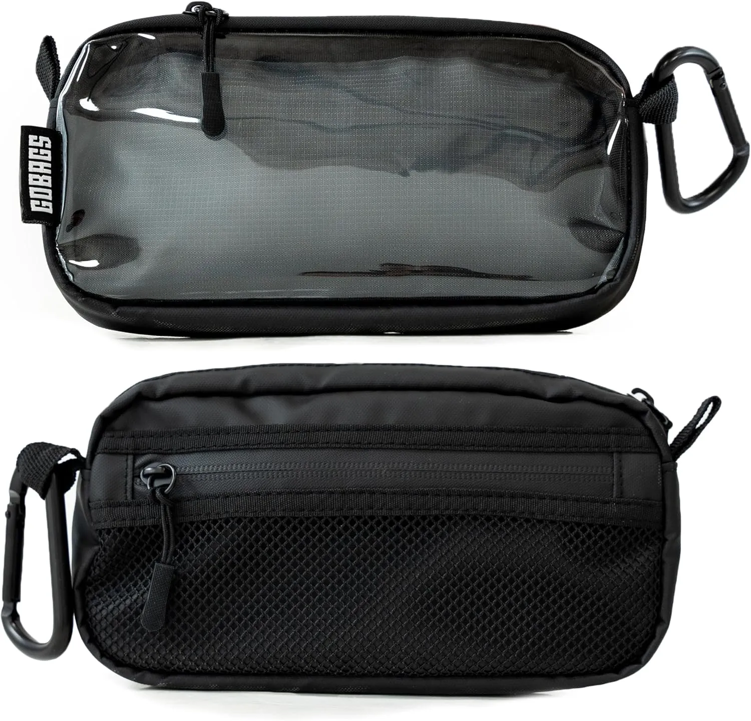 NEO Production Zipper Bags - Electronics & Camera Accessories Bag - Cable organizer, Gear Accessory Pouch, Travel Camera Essentials (Extra Small, Black)
