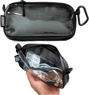 NEO Production Zipper Bags - Electronics & Camera Accessories Bag - Cable organizer, Gear Accessory Pouch, Travel Camera Essentials (Extra Small, Black)