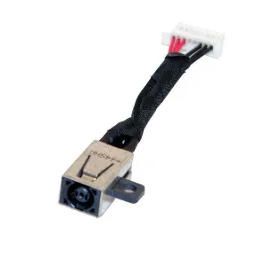 New Dell Inspiron 15 7590 7591 P84F001 2-in-1 DC Power Jack Charging Port Cable