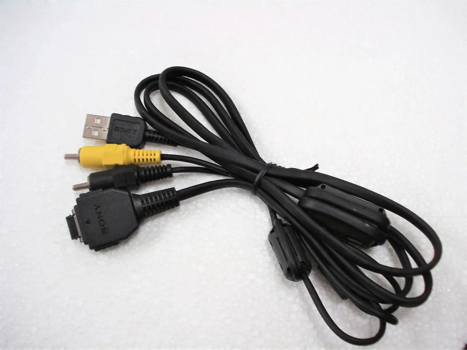 New Genuine SONY DSC-W50 W55 W80 W90 W100 W300 T10 VMC-MD1 USB A/V Cable