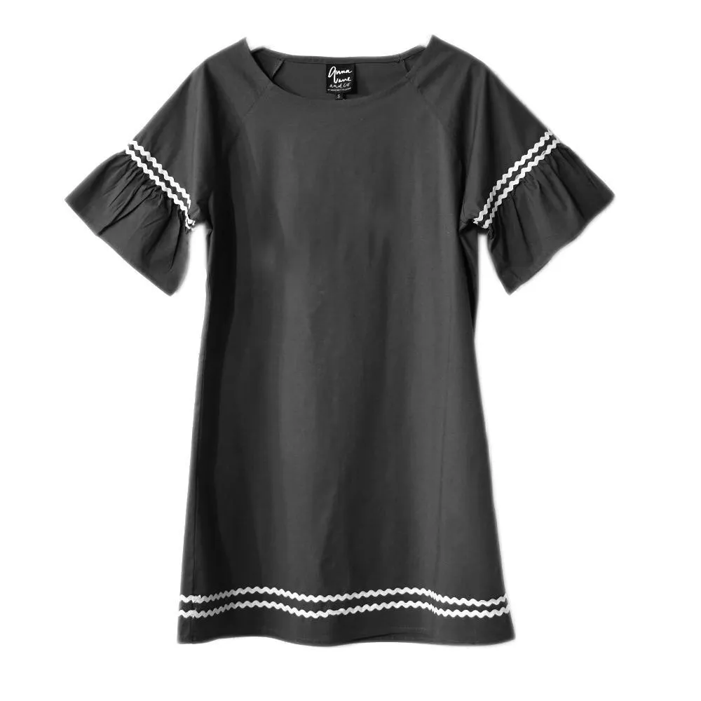 Ric Rac Bell Sleeve Dress